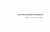 EVALUACIONES - TabascoEVALUACIONES 4to. Trimestre 2015 Sistema de Evaluación del Desempeño Resumen de la Evaluación FAETA 27 - TABASCO 0 - Cobertura estatal Sistema de Evaluación