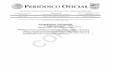 PERIÓDICO OFICIAL - Tamaulipaspo.tamaulipas.gob.mx/wp-content/uploads/2017/08/cxlii-96...Periódico Oficial Victoria, Tam., jueves 10 de agosto de 2017 Página 3 IV. Constitución: