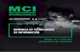 GERENCIA DE TECNOLOGÍAS DE INFORMACIÓNcdn.centrum.pucp.education/centrum/uploads/2019/01/... · 2019. 1. 15. · La Maestría para la Gerencia de Tecnologías de Información está