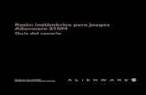Ratón inalámbrico para juegos Alienware 310M Guía …...Ratón inalámbrico para juegos Alienware 310M Guía del usuario Author Dell Inc. Subject Manual del usuario Keywords Ratón