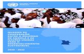 ñ ï ñ ï ñ ï ñ ñ - ONU Angolaonuangola.org/wp-content/uploads/2020/04/Doc-UNSDCF... · 2020. 4. 16. · os resultados e os respectivos indicadores e metas. Os resultados estão