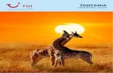 TANZANIA OFERTAS 2020 · 2020. 2. 3. · MARAVILLAS DE TANZANIA 6 DÍAS / 4 NOCHES Arusha y Serengeti Salidas: diarias. Hoteles: categoría Primera, Primera Superior Y Lujo en régimen
