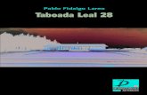 Pablo Fidalgo Lareo Taboada Leal 28 - Muestra De Teatro ...muestrateatro.com/wp-content/uploads/2019/11/Taboada-Leal-28.pdf · Pablo Fidalgo Lareo (Vigo, 1984) Creador escénico,