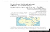 Dinámicas del África en el sistema internacional: procesos de paz en Darfur - Sudán* · 2012. 8. 22. · Sudán -territorio de los pueblos negros415 con más de 2.5 millones de