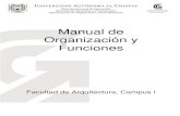Manual de Organización y Funcionestransparencia2016.unach.mx/images/IV_servicios/uni_academicas/arquitectura.pdfinternacional, sustentados en un trabajo ético y social. 5.- Visión.