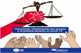 VENEZUELA: PARALIZACIÓN DEL ACCESO A LA JUSTICIA · 2020. 7. 23. · 2 1. Introducción Aunque el acceso a la justicia es un principio fundamental del Estado de Derecho, establecido