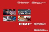 EMERGENCY RESPONSE FRAMEWORK MARCO DE RESPUESTA A … · 2019. 8. 5. · RESPUESTA A EMERGENCIAS Resumen ejecutivo Los Estados Miembros de la OMS enfrentan una amplia gama de emergencias