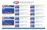 Maxant Buttons, LLC | 155 Carnes Dr., Fayetteville, GA, 30214 | … SALES SHEET-11.15v3.pdf · 2015. 12. 13. · Maxant Buttons, LLC | 155 Carnes Dr., Fayetteville, GA, 30214 | |
