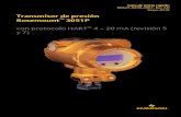 Guía de inicio rápido: Transmisor de presión Rosemount 3051P...1 Acerca de esta guía Esta guía de instalación proporciona directrices básicas para los transmisores Rosemount