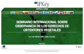SEMINARIO INTERNACIONAL SOBRE OBSERVANCIA DE ......En el año 2004 se interpone denuncia contra Servicios Agroindustriales del Perú S.A.C., Productora del Campo S.A.C. y otros Se