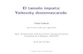 El tamano~ importa: Yarkovsky desenmascaradogallardo/sem/Gallardoetal2011.pdf · 2011. 5. 26. · Resonancias en el Sistema Solar Ocurren cuando existe una conmensurabilidad entre