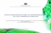 Plan Estratégico de Compras Públicasde modernizar el sistema de compras y contrataciones públicas de Costa Rica. Este propósito ha tomado fuerza creciente durante los últimos