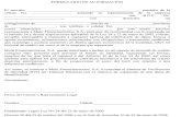 Panamá, de de 2002 - MULTI FINANCIAMIENTOSEl suscrito, cédula No. corregimiento de de correo electrónico FORMULARIO DE AUTORIZACIÓN portador de la actuando en representación de