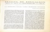 REVISTA DE EDUCACION - educacionyfp.gob.es · REVISTA DE EDUCACION Ario II • Vol. V • JULIO-AGOSTO, 1953 • Núm.12 LA MEDICINA SOCIAL COMO PROBLEMA DOCENTE PRIMITIVO DE LA QUINTANA
