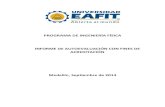 Informe de Autoevaluación Ingeniería Física Universidad EAFIT...Informe de Autoevaluación Ingeniería Física Universidad EAFIT 2014 6 1. INTRODUCCIÓN El proceso de autoevaluación