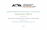 Informe 2017 - Universidad Autónoma Metropolitana...Entrevistas en Medios (radio, TV, periódicos y documentales) 27 7. Vinculación y Proyectos 28 8. Premios y reconocimientos 31