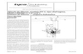Model DV-5 Deluge Valve, Diaphragm Style, Válvula de diluvio, … · 2013. 12. 18. · La apertura de un rociador piloto hidráulico ... de diafragma de la DV‑5. Este corte del