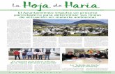 Hoja Haría...hoja de ruta inédita en Lanzarote, implemen - tada tras un preciso y actualizado diagnósti-co para intervenir con soluciones viables y realistas sobre el escenario