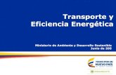 Ministerio de Ambiente y Desarrollo Sostenible Junio de 205 · 2015. 6. 23. · • La Estrategia Colombiana de Desarrollo Bajo en Carbono (ECDBC) es un programa de corto, mediano