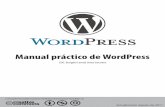 Manual práctico de WordPress...7. Una vez escrito el nombre hacer clic en el botón “Añadir nueva categoría”. 8. Otra forma de organizar las entradas, es por medio de etiquetas.