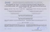 VdS Schadenverhiitung GmbH . Amsterdamer StraBe 172-174. D … · 2016. 7. 14. · This certificate may onLy be reproduced in its present form without any modi-fications including