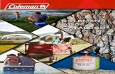 Catálogo Coleman 2020 - fontgas.com€¦ · Toldos y accesorios de acampada Recuerdos inolvidables Amplíe su espacio al aire libre con un toldo de Coleman®.Una característica