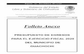 Folleto Anexo - Chihuahua · 2019. 12. 30. · Sábado 28 de dcembre de 2019. ANEXO AL PERIÓDICO OFICIAL 1 Folleto Anexo Todas las leyes y demás disposiciones supremas son obligatorias