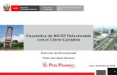 Casuística de NICSP Relacionada con el Cierre Contable · 2020. 1. 24. · Casuística de NICSP Relacionada con el Cierre Contable Lima, diciembre de 2019 Dirección de Normatividad