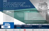 ULisboa · iClJ? International Conference on Urban Risks Conferência Internacional de Riscos Urbanos LISBON 30 JUNE-2 JULY LISBOA 30 JUNNHO-2 JULHO Scope and topics