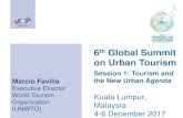 6 Global Summit on Urban Tourism · 2019. 9. 17. · 0 200 400 600 800 1,000 1,200 1,400 1,600 1,800 1995 2000 2005 2010 2015 2020 2025 2030) Trend 1995-2010 Tourism Towards 2030