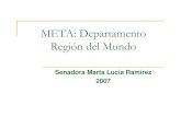 META: Departamento Región del Mundostatic.iris.net.co/semana/upload/documents/Doc-1466...Estado Actual del Departamento del Meta La población con necesidades básicas insatisfechas
