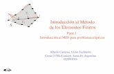 Introducción al Método de los Elementos Finitos · 2018. 3. 9. · Introducción al Método de los Elementos Finitos 3 (1.1) Formulación variacional del problema 1-D • Sea el