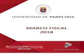 marco fiscal 2018 - Unipamplona · CAPITULO I. ENTORNO MACROECONOMICO ... los resultados del entorno influyen sobre los resultados fiscales que se esperan para la Universidad. Dado