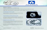 Rines Alcoa Mayor carga útil y resistenciapostventaamb.webandando.com/wp-content/uploads/2016/06/Rines_… · Los rines Alcoa Dura-Flange son los únicos rines en el mercado que