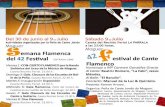 emana Flamenca Festival estival de Cante - moguer.es · de Julio Moguer se convierte de nuevo en punto de encuentro lite-rario. Recitales poéticos, lecturas, actividades musicales.p