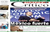 AAnte crisisnte cr is México fuerte - El Punto Criticoas “recetas” anticrisis que brotaron de distintas ... está pegando muy duro en el empleo y empresas de to- ... lo que hoy