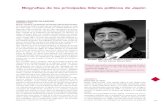 Biografías de los principales líderes políticos de JapónLIDERES+PO… · Anuario Internacional CIDOB 2013 376 Perfil de País: Japón TARO ASO Ministro de Finanzas y ex primer