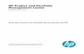 HP Project and Portfolio Management Center...Programación de tareas resumen 85 Errores de programación 86 Advertencias de programación 86 Mostrar información del plan de trabajo