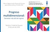 Transformaciones latinoamericanas y retos de progreso ......Agenda 2030 Capítulo 6: Una nueva arquitectura de políticas públicas Capítulo 5: Políticas para romper con exclusiones