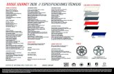 DODGE JOURNEY 2020 // ESPECIFICACIONES TÉCNICAS COLORES ... · Todos los colores, características, equipo, materiales, especiﬁcaciones técnicas y/o accesorios de los vehículos