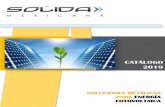 Presentación de PowerPoint · SISTEMA VERTICAL BÁSICO 1 FILA XVB1-XX • Sistema vertical básico para alojar 2,3,4 y 6 módulos fotovoltaicos de 60 y 72 celdas. • Diseñado para