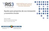 Ayudas para proyectos de eco innovación y economía circular · Proyectos Innovadores en Territorio 2019 Klimatek 2019-2020 • Análisis de riesgo climático y priorización sectorial