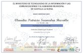 Claudia Patricia Saavedra Basallo · HEIDY YOHANNA MARTINEZ SECRETARIA TIC Gobierno Digital para la gente Intensidad Horaria: 8 horas En el Punto Vive Digital Plus Castilla La Nueva