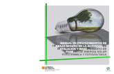MANUAL DE PROCEDIMIENTOS DE TRABAJO SEGURO EN LA …equiposproteccion.com/wp-content/uploads/2013/02/... · renovables, y en particular, de la energía solar, puesto que es el país