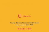 Presentación de PowerPointedu.jalisco.gob.mx/consejo-tecnico-escolar/sites/... · ¿Cuáles aprendizajes sustantivos debemos privilegiar en el inicio al ciclo escolar 2020-2021 en