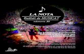 LA NOTA - Musicat€¦ · LA NOTA Butlletí de MUSICAT número 20 Joaquim Vayreda, 65, entl. D 17001 Girona Tel. 972 218 689 Fax 972 223 271 info@musicat.cat  Col·labora