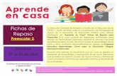 Fichas de - personal.unam.mx€¦ · La Dirección General de Personal a través de la Dirección de los CENDI y Jardín de Niños bajo la Coordinación de Pedagogía se apoyó de