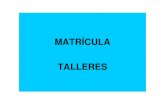 MATRÍCULA TALLERESeoip.educacion.navarra.es/files/administracion/clubes_y_talleres/dem… · Padre/Madre'Tutor (Para alumnos menores de edad) Apellido y Nombre Pais Provincia Navarra