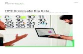 HPE GreenLake Big Data...Folleto Las empresas actuales utilizan Big Data para abordar grandes problemas. Confían en potentes plataformas de análisis, como Apache Hadoop, para extraer