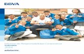 2014 - BBVA Colombia · 14 15 Informe de Responsabilidad Corporativa BBVA Colombia 2014 Informe de Responsabilidad Corporativa B. Organigrama del Banco Para BBVA Colombia continúa